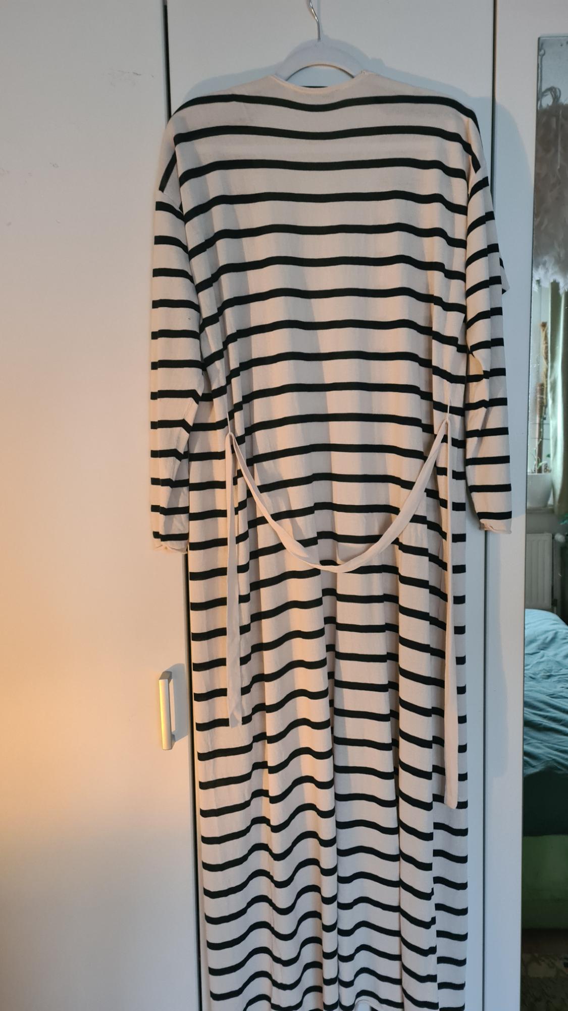LONG KNIT STRIPED CARDIGAN - Image 2