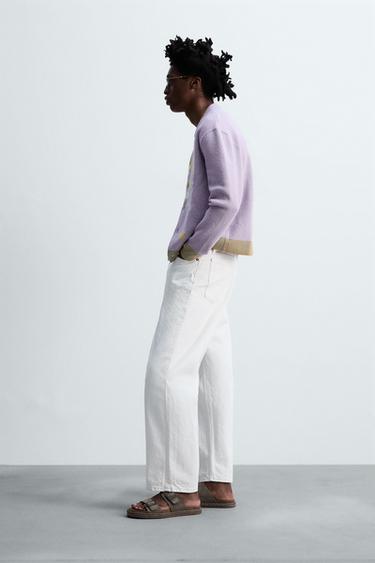 CARDIGAN JACQUARD FLORAL © OTIS KWAME KYE QUAICOE - Violet de Zara - Image 3