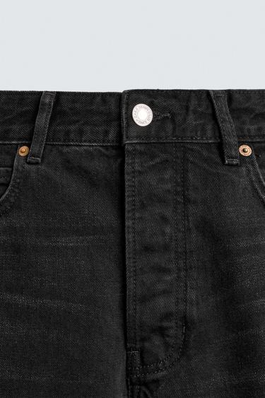 REGULAR FIT JEANS - Charcoal by Zara