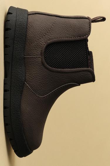 Zara ELASTIC BOOTS - Brown