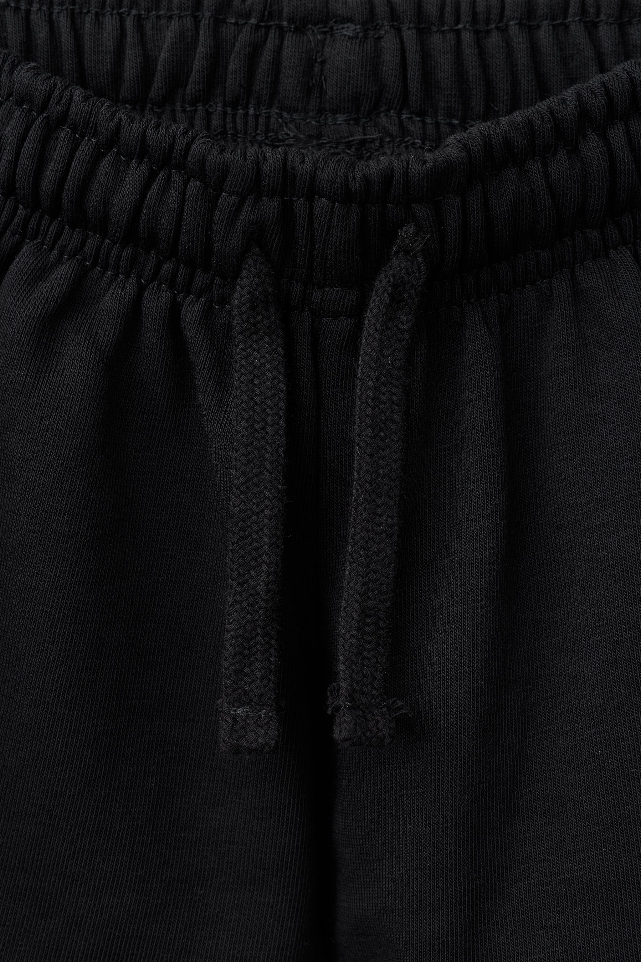 SEQUIN NUMBER PATCH SHORTS