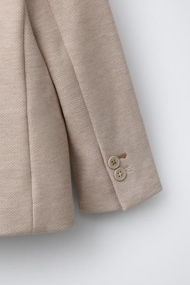 COMFORT SUIT BLAZER - Light beige by Zara - Image 3