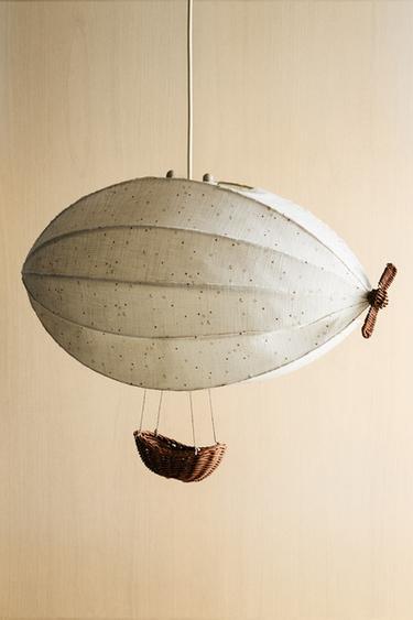PARALUME LAMPADA INFANTILE DA SOFFITTO DIRIGIBILE - Bianco sporco di Zara
