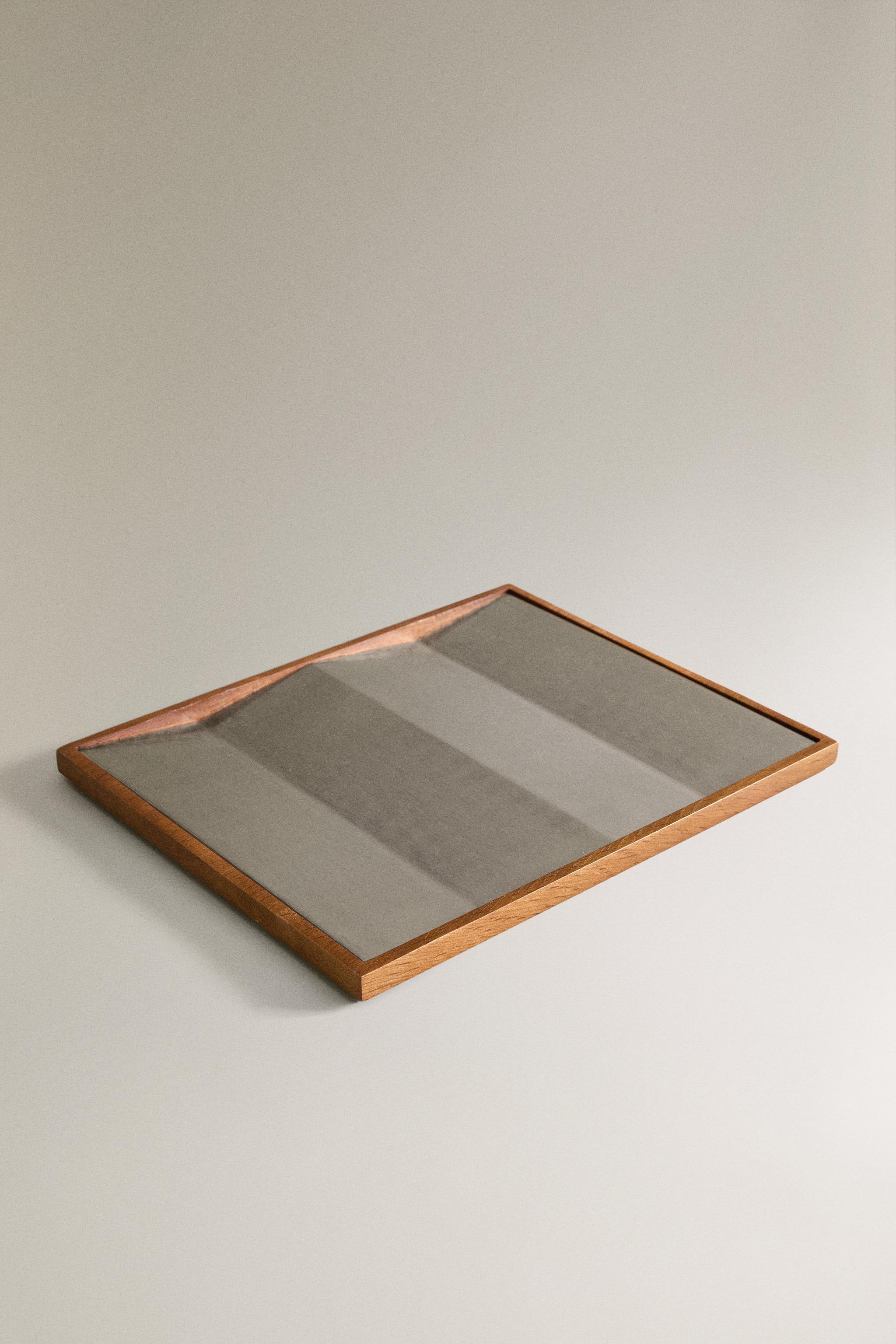OAK STEEL DUMBBELL RACK — Brown