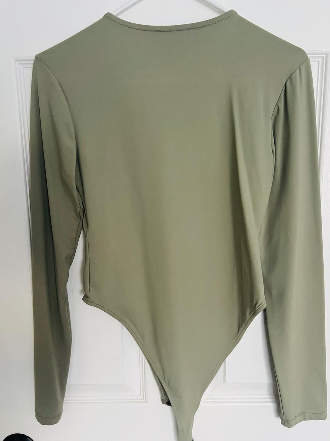 LONG SLEEVE MODAL BODYSUIT - Image 2
