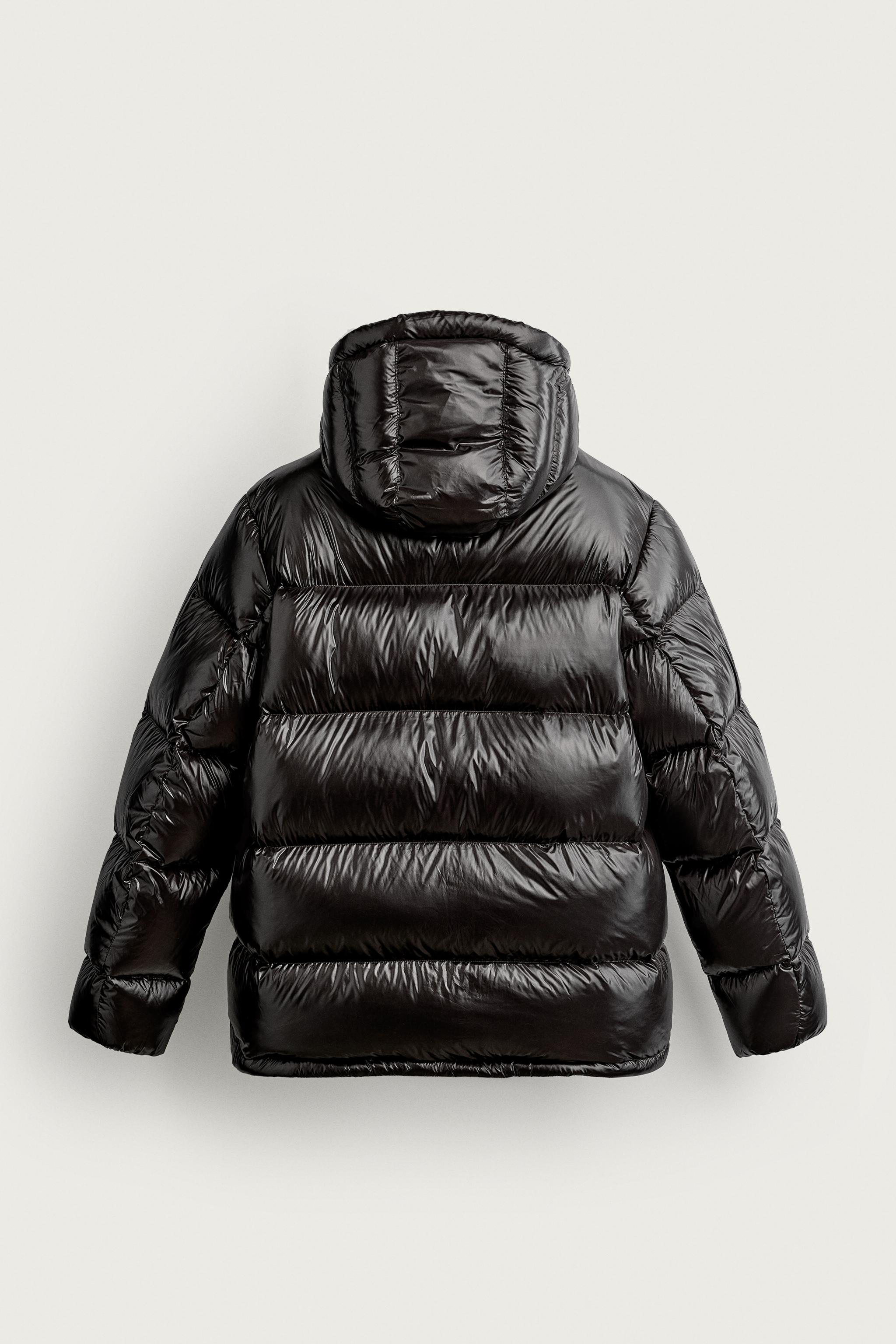 WATER-REPELLENT LONG 80% DOWN - 20% FEATHER JACKET