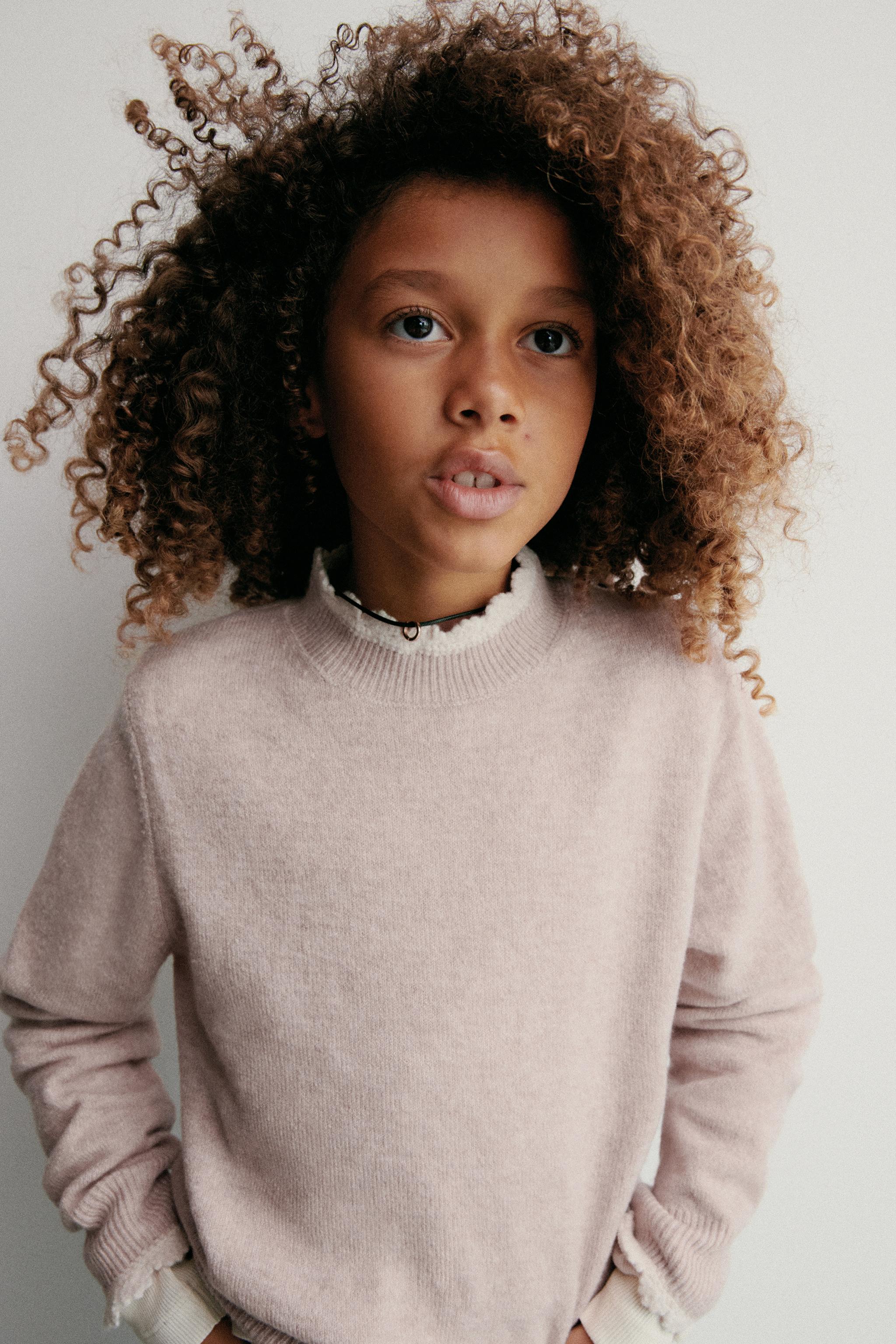 Yoko Kids ニット ZARA KIDS - ザラ ベビー フラワー ニット セーターの通販 by も