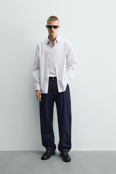 CAMISA REGULAR FIT RAYAS - rayas de Zara - Imagen 0