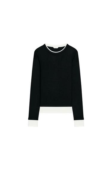 KAUS DOBEL KONTRAS - Hitam dari Zara