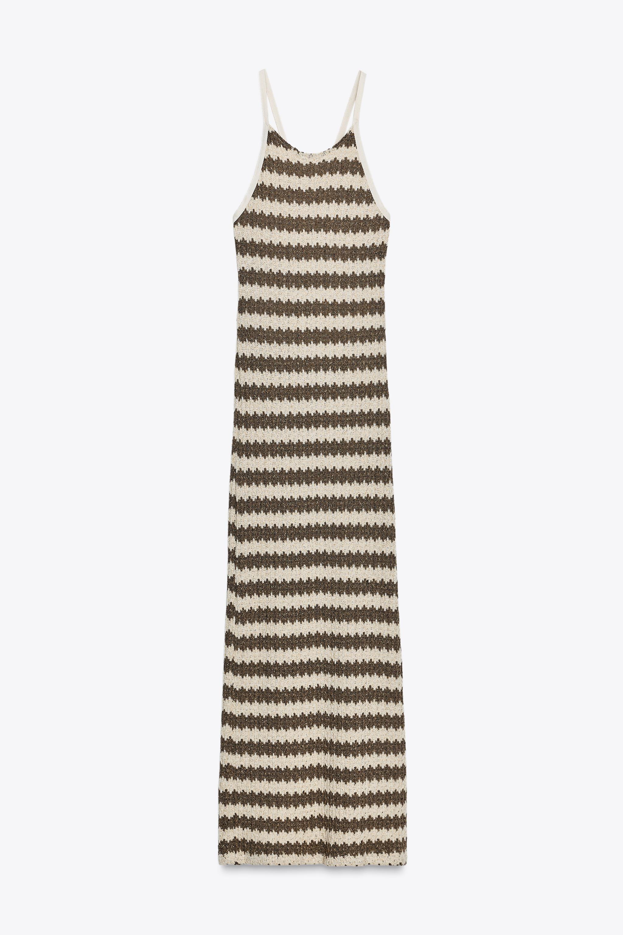 STRIPED RUSTIC DRESS