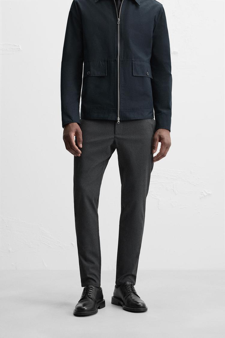 SLIM FIT STRETCH PANTS