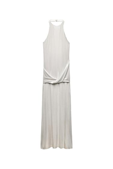 ΜΑΚΡΥ ΦΟΡΕΜΑ ΜΕ ΛΑΙΜΟΚΟΨΗ HALTER FOIL