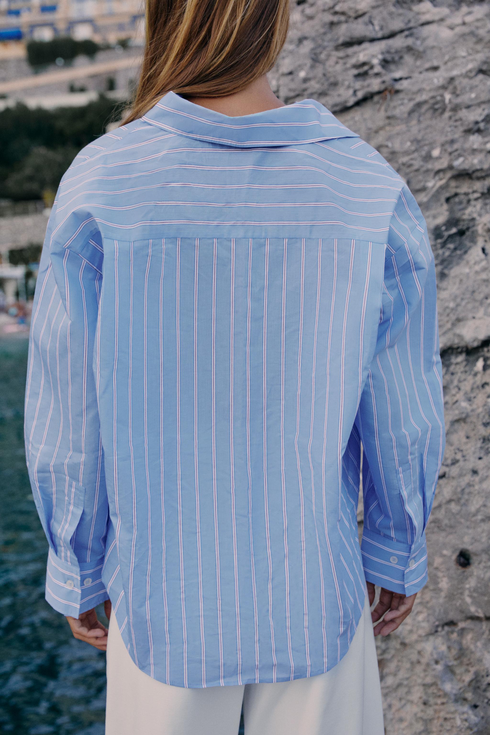 Zara BASIC POPLIN SHIRT — фото 4