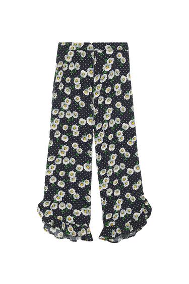 DAISY PRINT TROUSERS