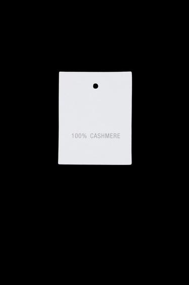 100% CASHMERE JACKET - camel by Zara