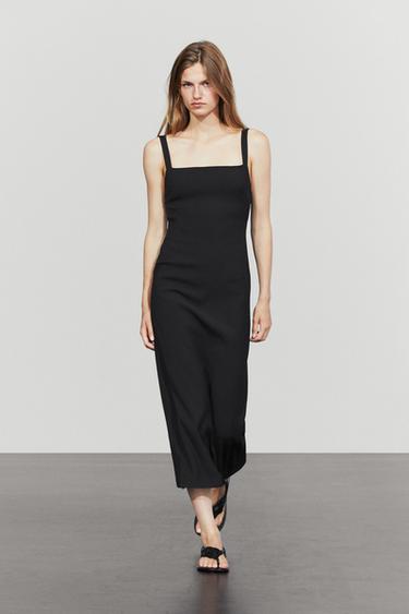 Robe midi à bretelles - Divers de Zara - Image 0