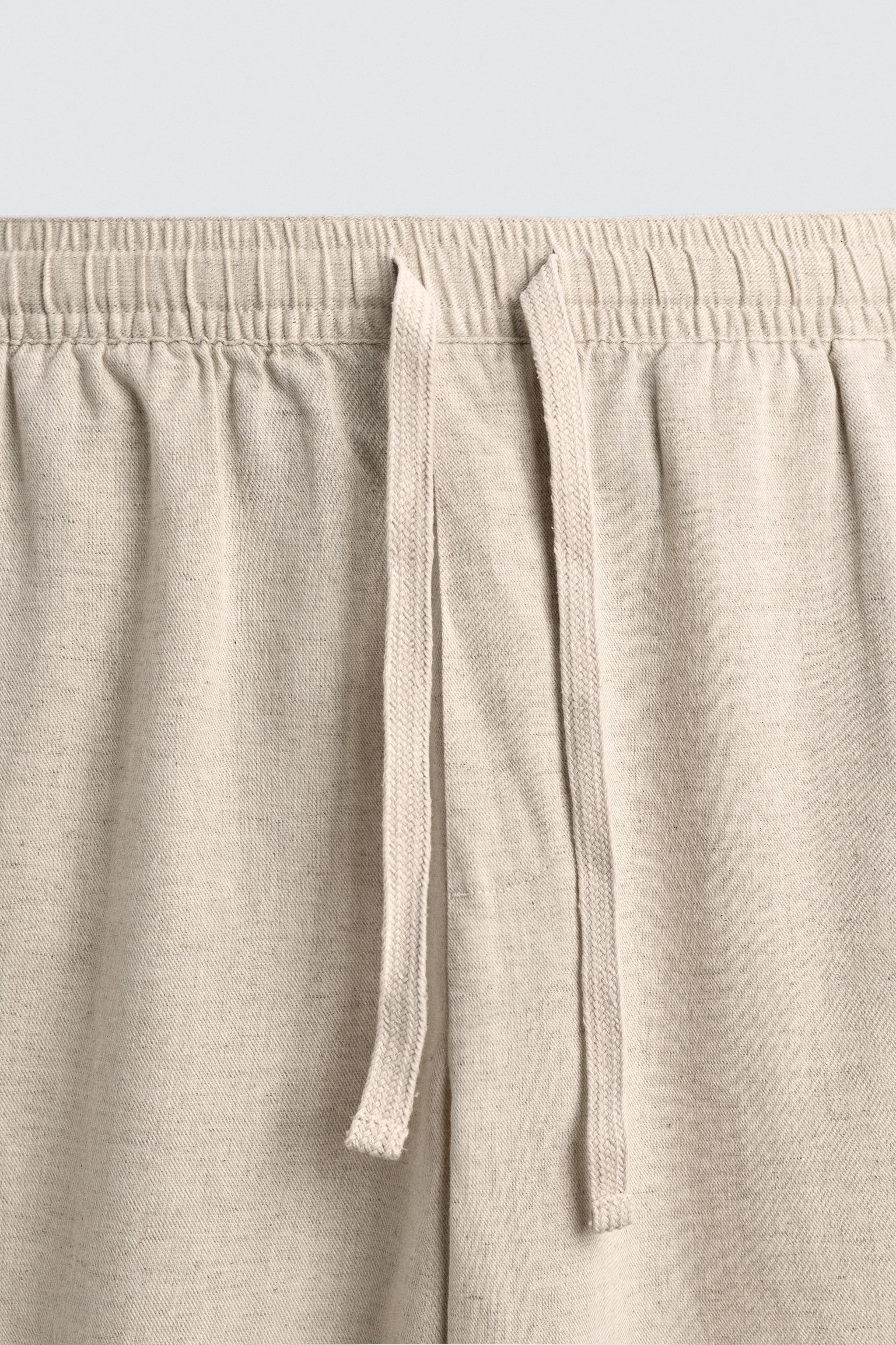 PANTALON RELAXED FIT COTON - LIN