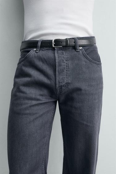 JEAN COUPE DROITE - Indigo de Zara - Image 5