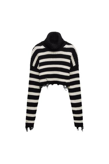 JERSEY CROP PUNTO RAYAS