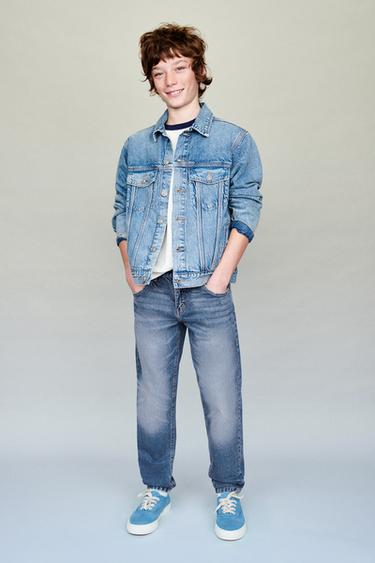 JEANS SLIM - Azul medio de Zara