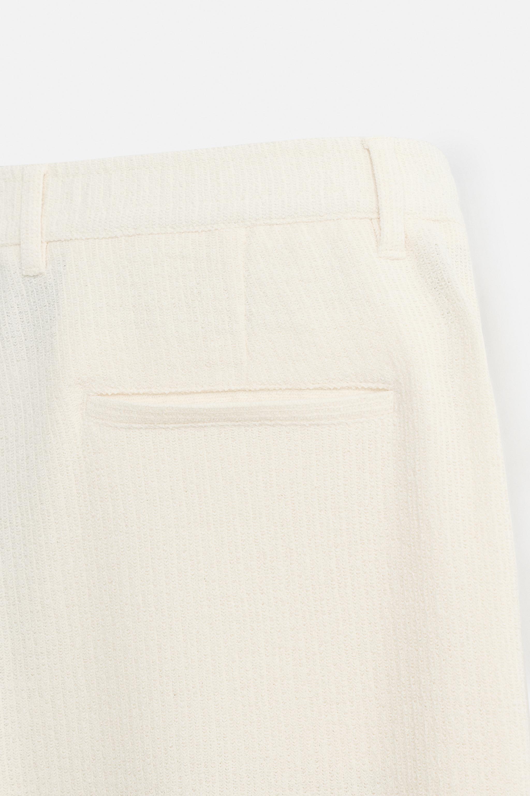 PANTALON CHINO TEXTURÉ