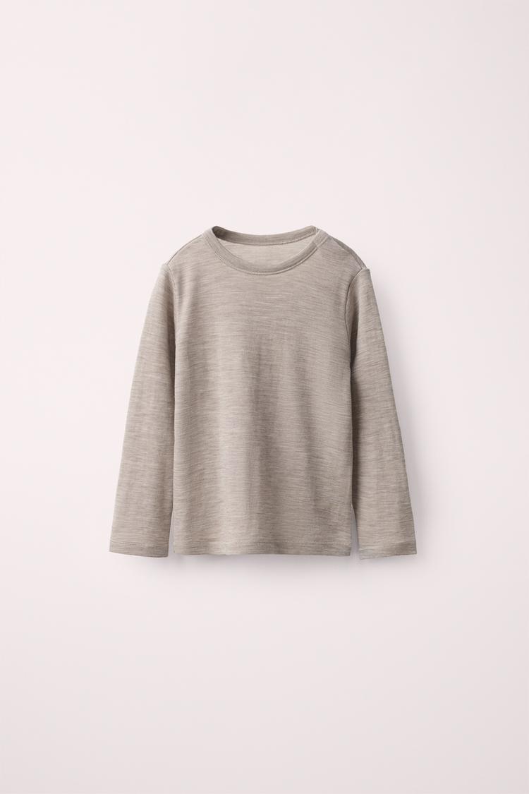 Camiseta 100% lana created by caramel london x zara
