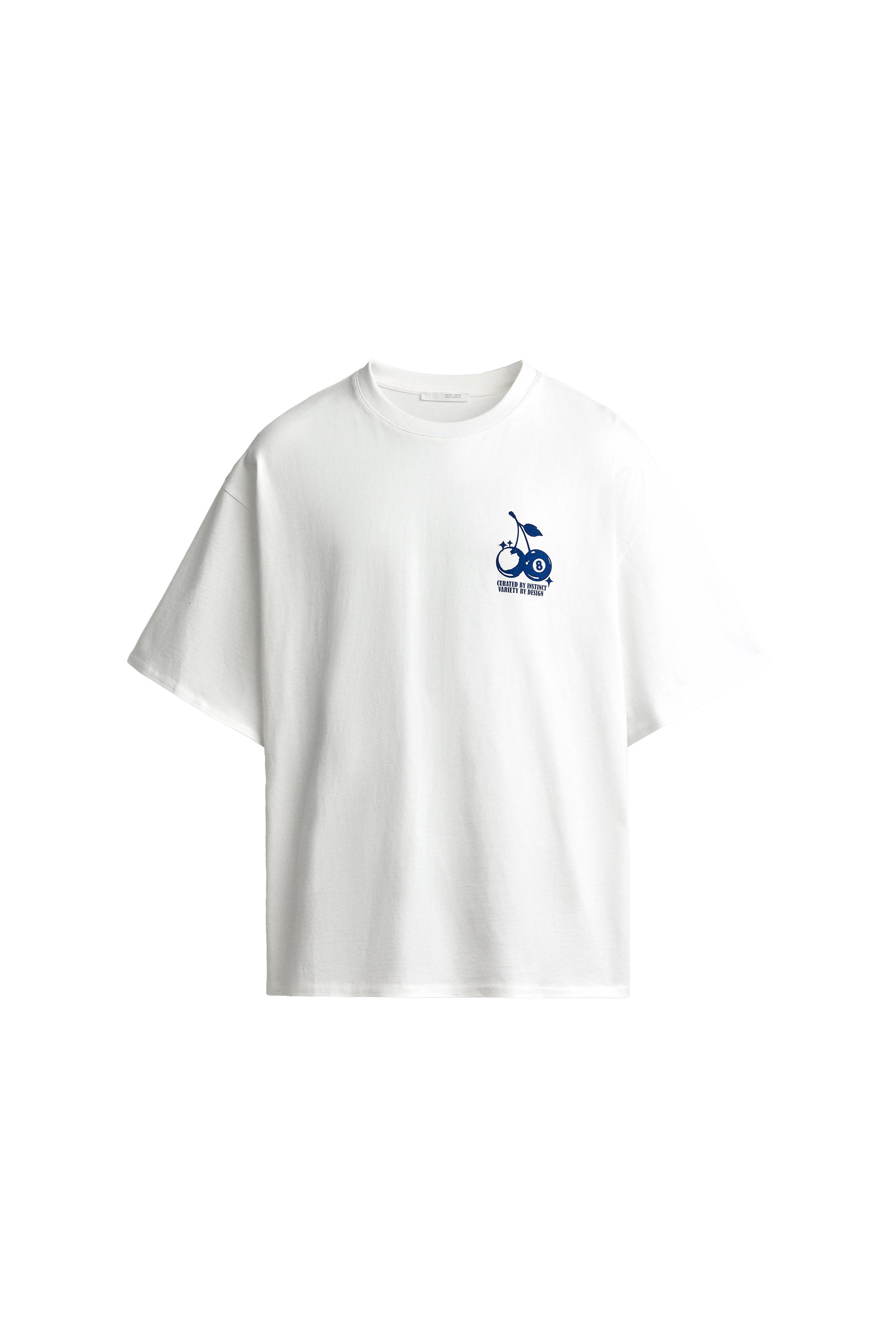 CAMISETA RELAXED FIT ESTAMPADOS CONTRASTE