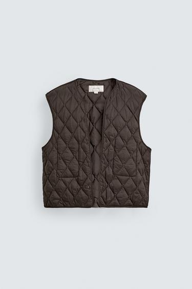 TECHNICAL JACKET WITH DETACHABLE WAISTCOAT - Brown by Zara - Image 10