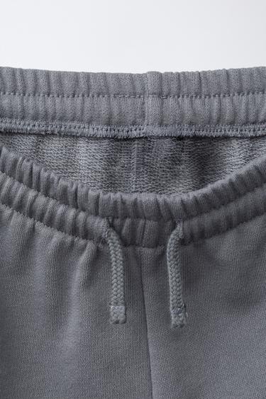 GRAFFITI PRINT BERMUDA SHORTS - Anthracite grey by Zara - Image 2