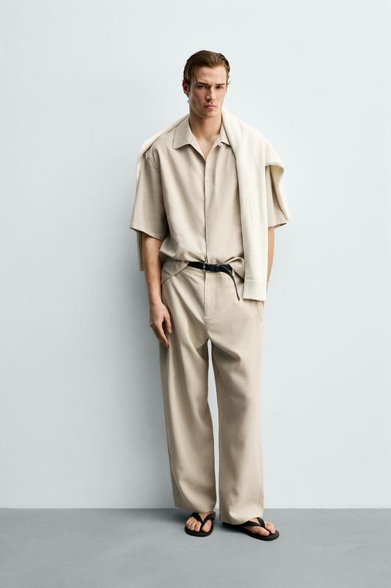 FLOWY PLEATED PANTS from Zara - $79.90