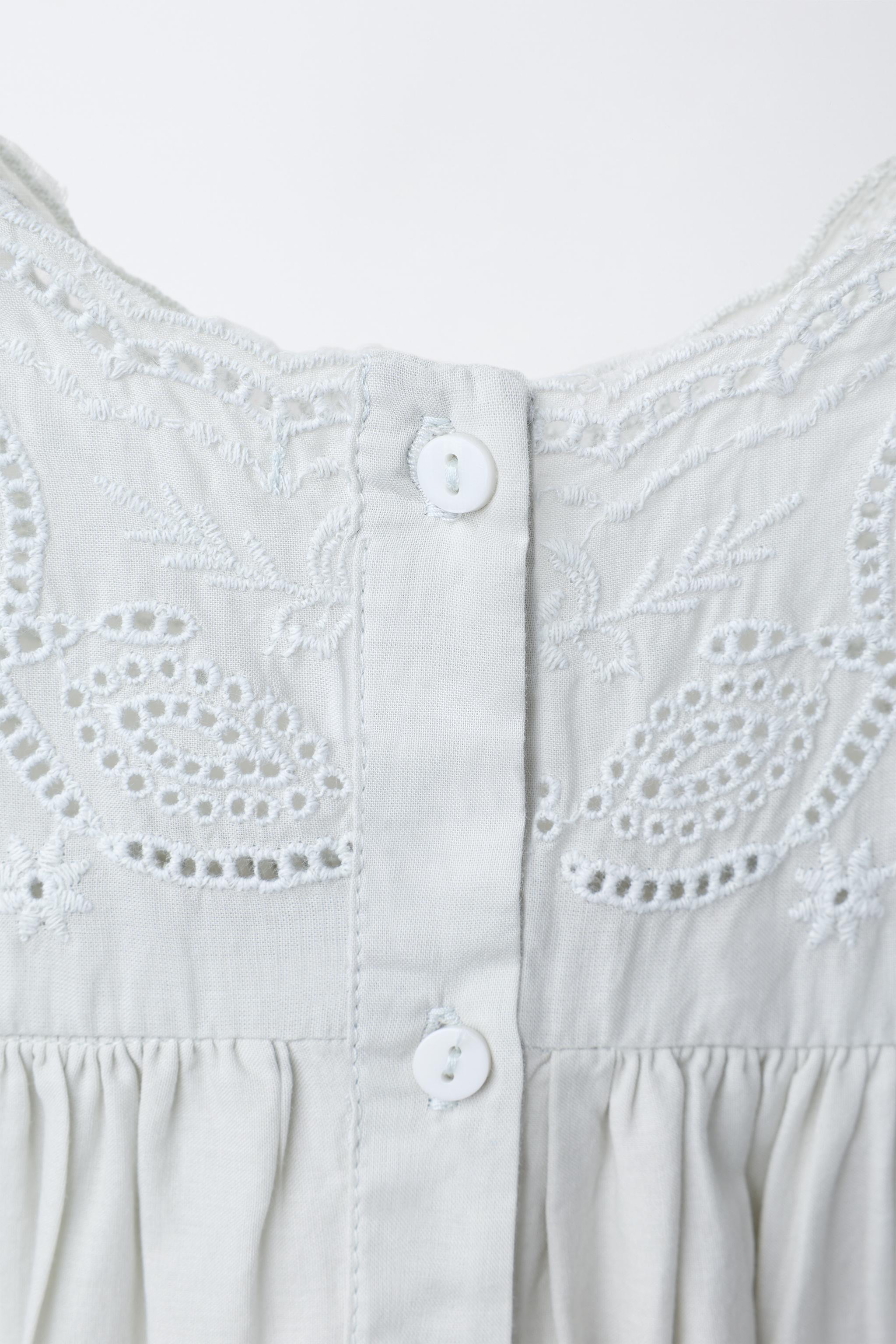 SWISS EMBROIDERED DRESS AND PANTIES