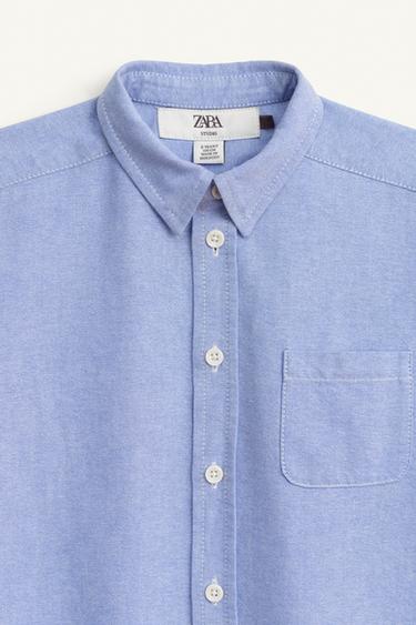 CHEMISE OXFORD RENARD BRODÉ ÉDITION LIMITÉE - Bleu clair de Zara - Image 7