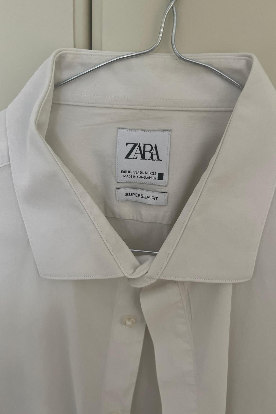 SUPER SLIM FIT POPLIN SHIRT