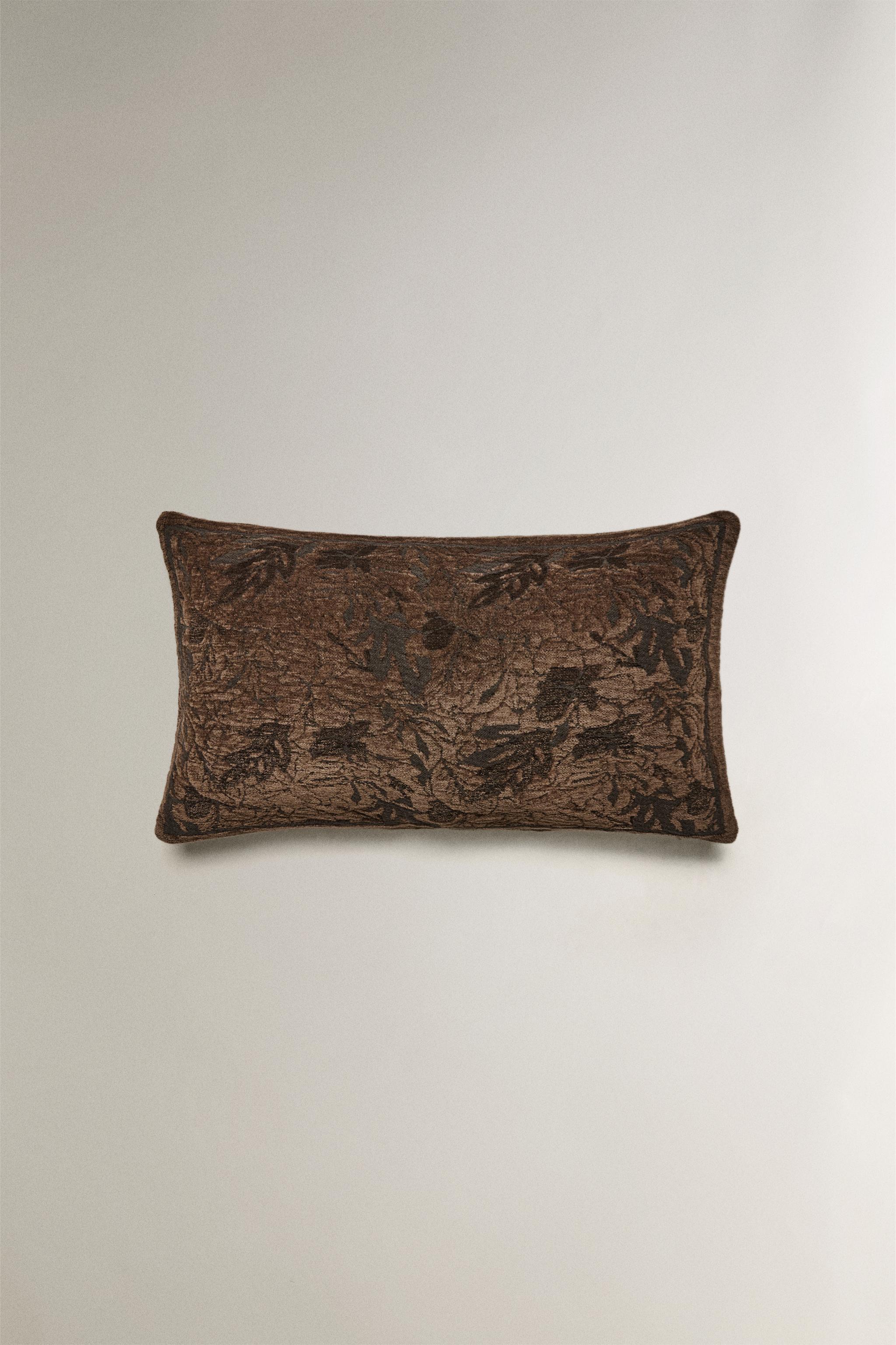 JACQUARD CHENILLE CUSHION COVER