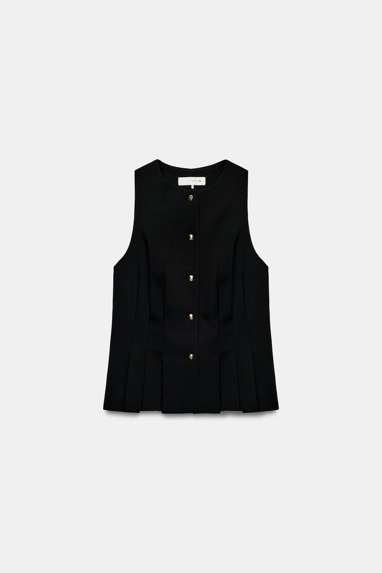DARTED WAISTCOAT