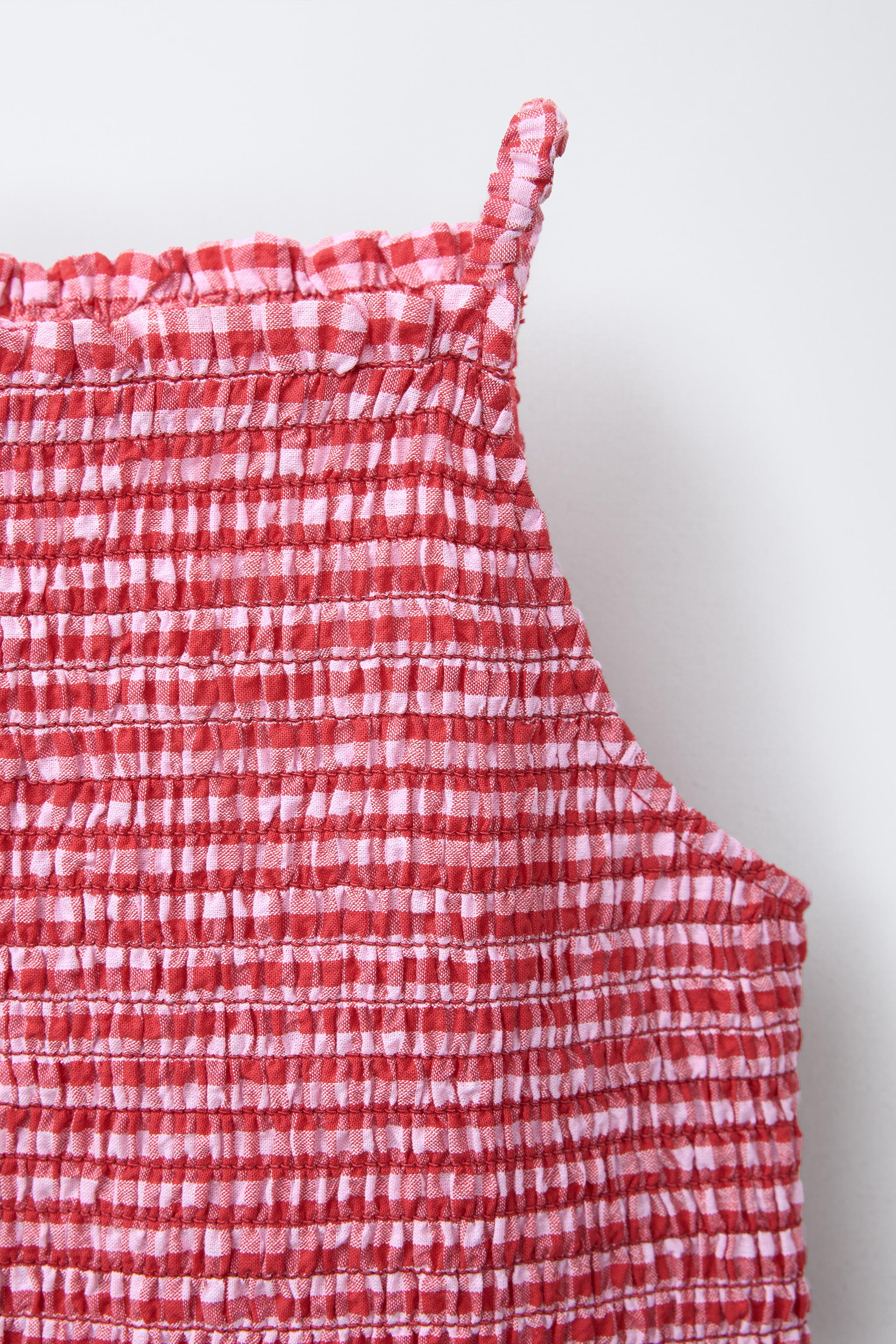 TOP HALTER À CARREAUX VICHY