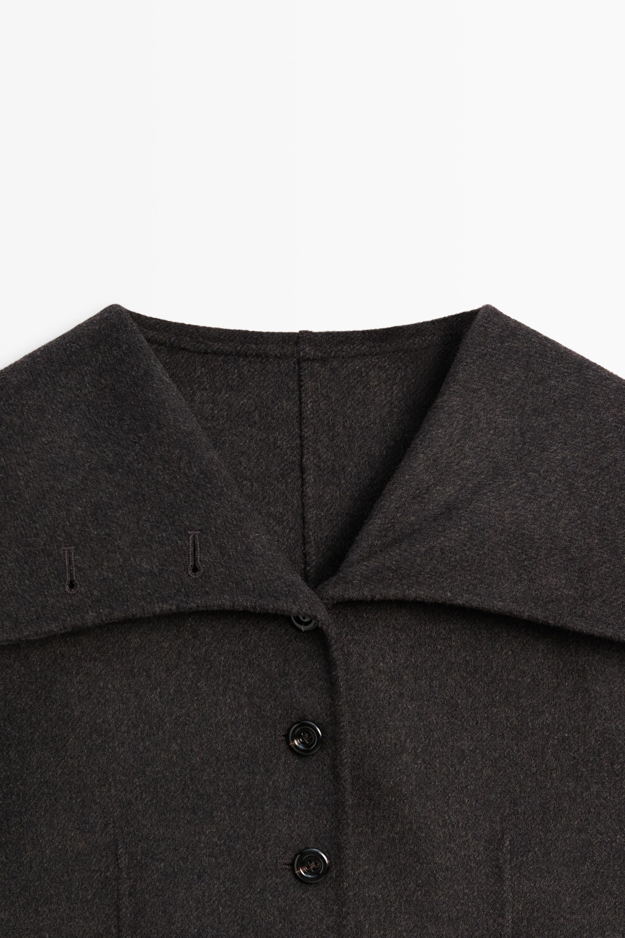 Veste courte à col montant