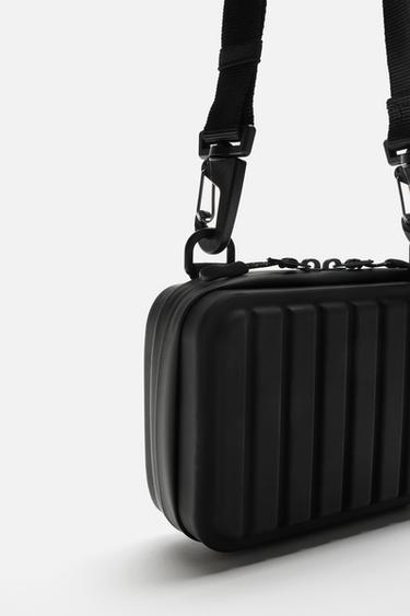 RIGID CROSSBODY BAG - Black by Zara - Image 2