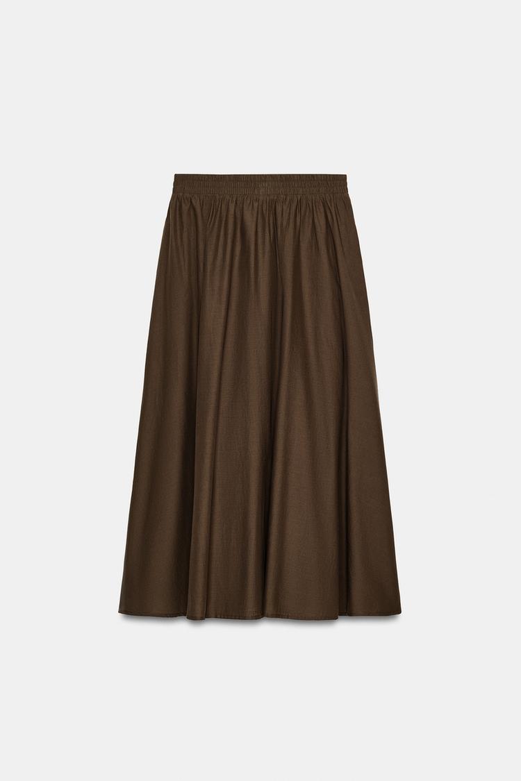 FALDA MIDI EN CAPAS 6