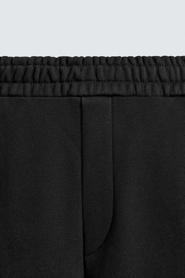 PANTALON BALLON À COUTURES TORSADÉES - Noir de Zara - Image 7