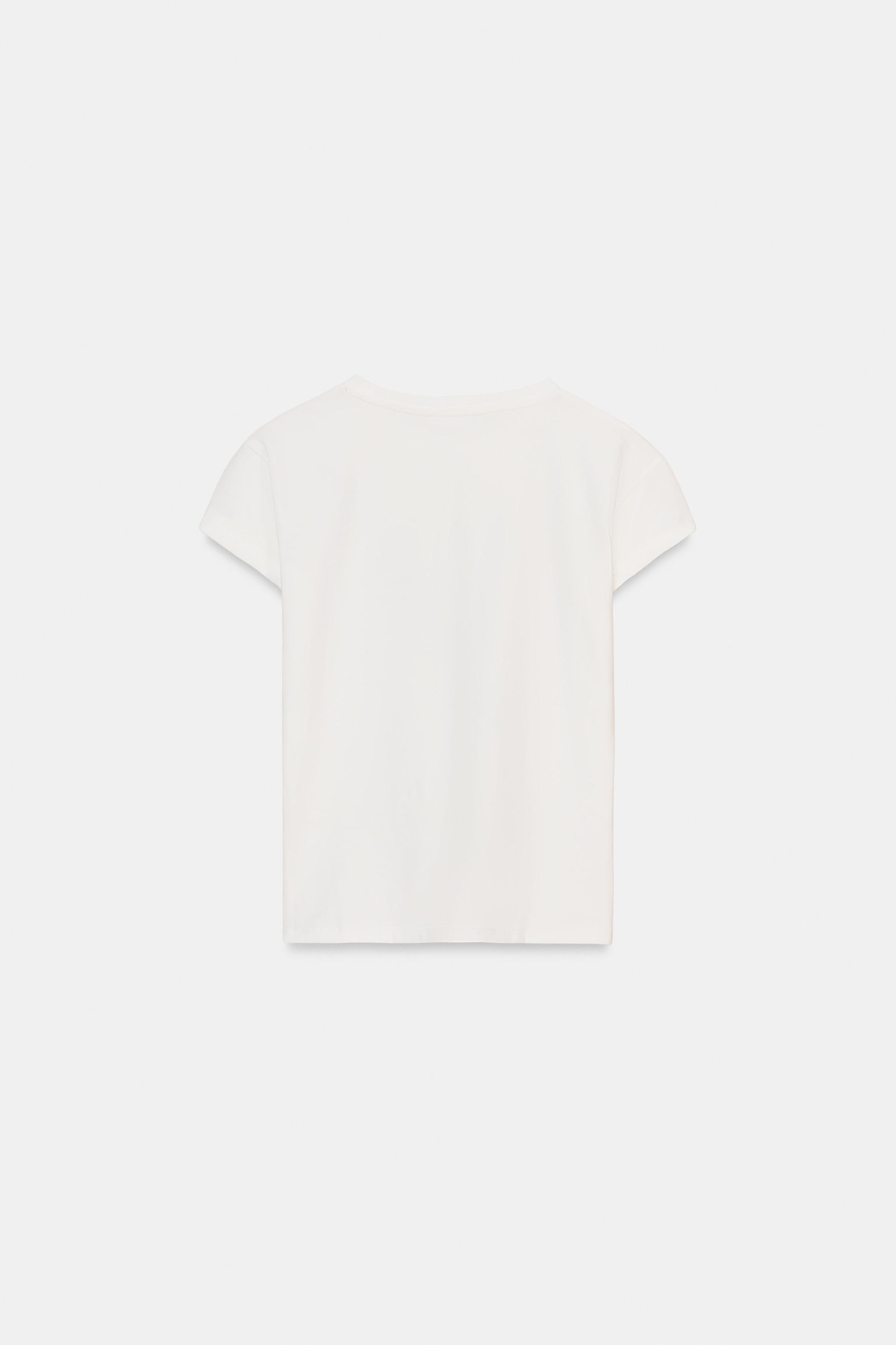 T-SHIRT À INSCRIPTION SUR LE DEVANT