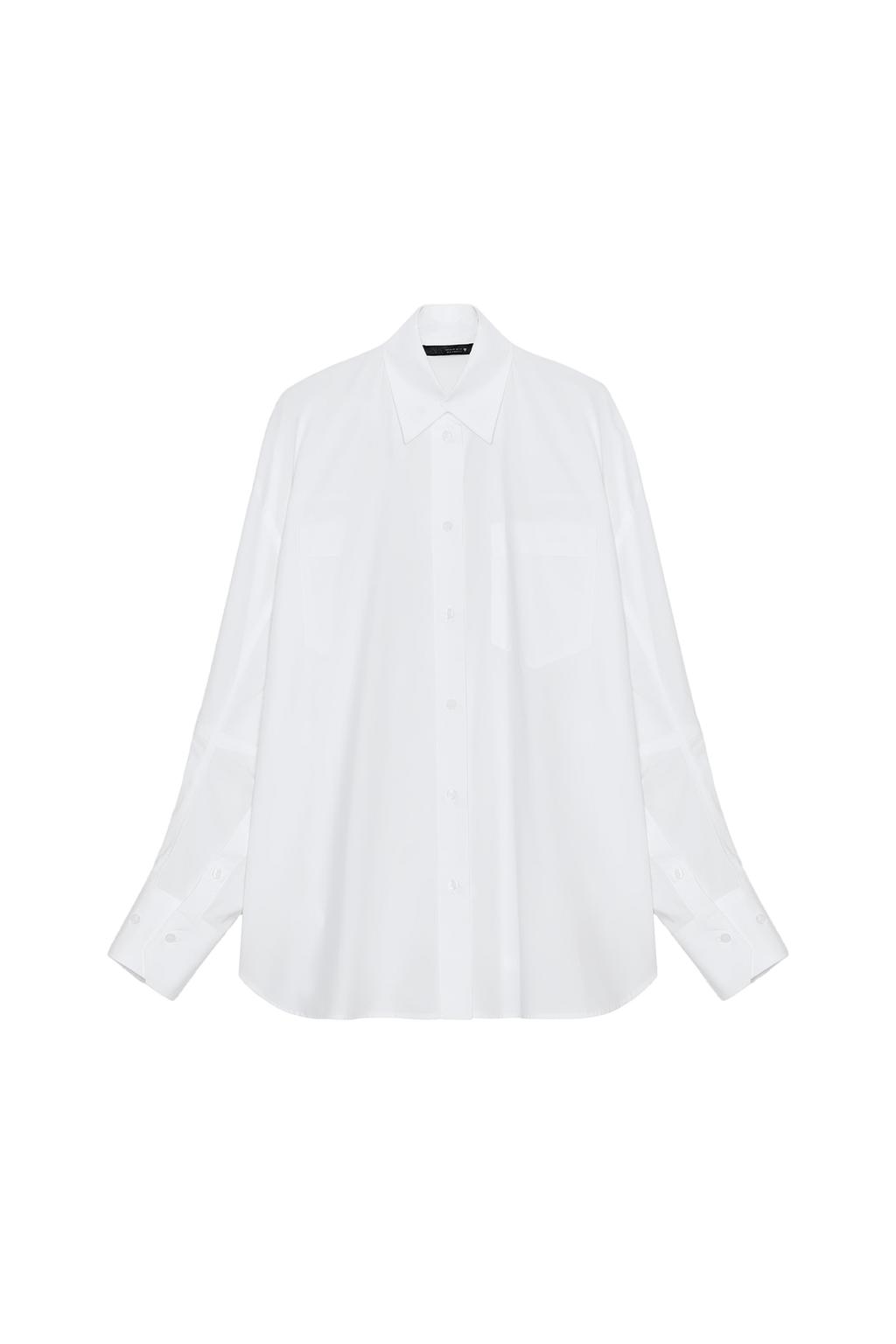OVERSIZED POPLIN SHIRT - image 3