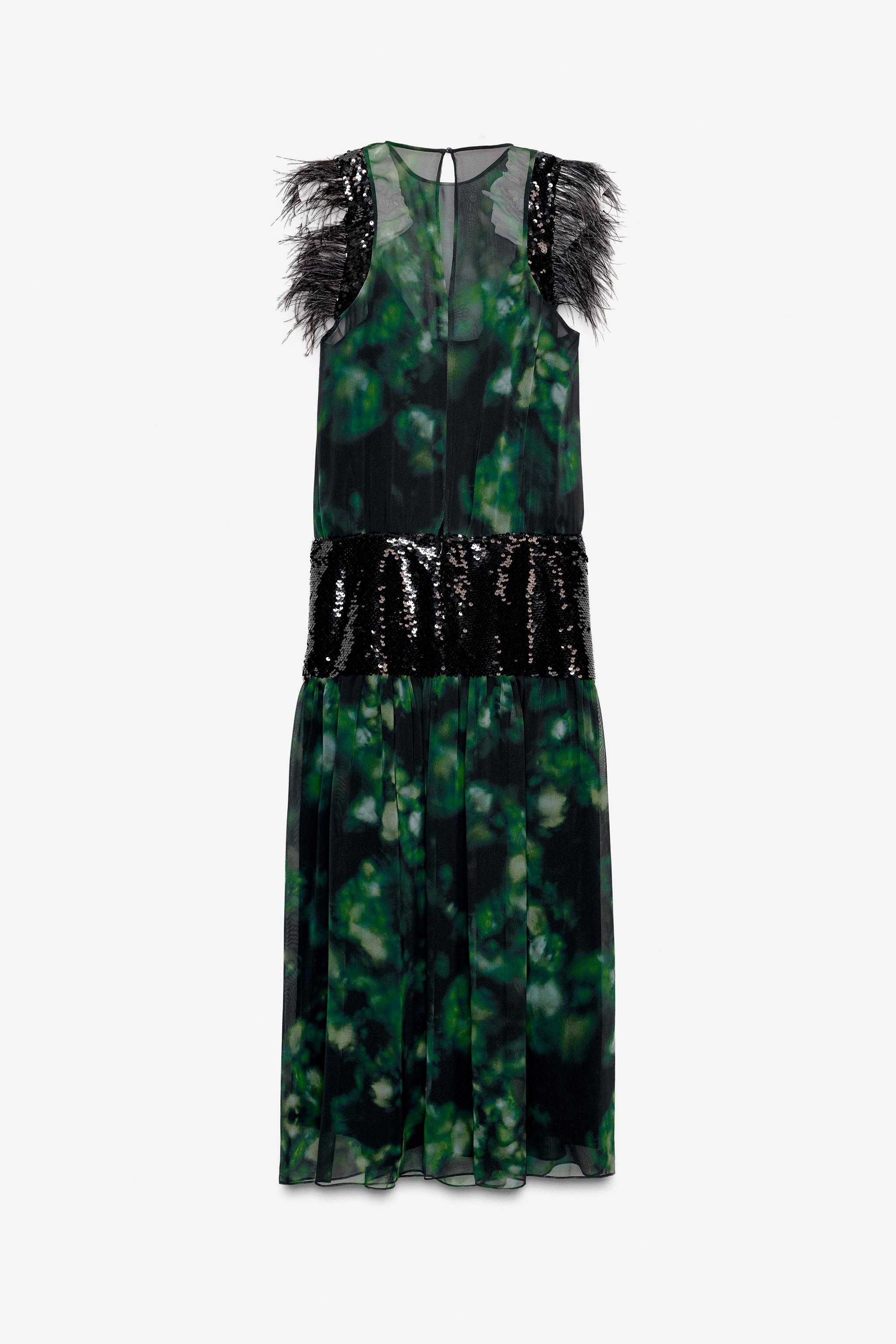 LIMITED EDITION COMBINATION PRINTED DRESS