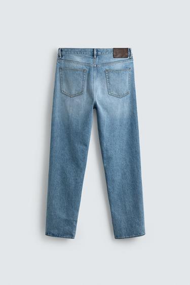SLIM FIT JEANS - Light blue by Zara - Image 8