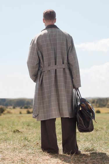 SAC PORTÉ ÉPAULE EN CUIR ÉDITION LIMITÉE - Marron de Zara - Image 2