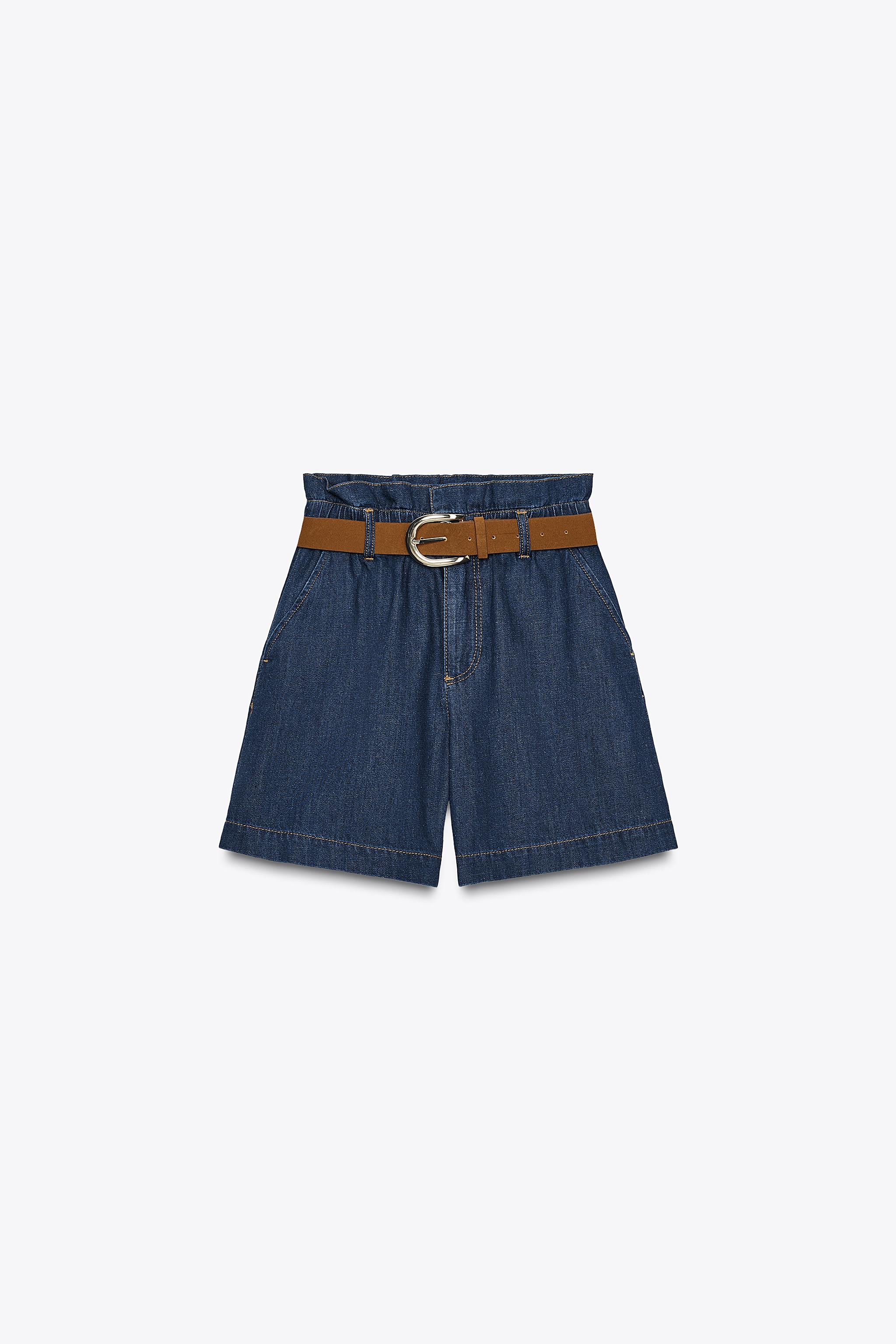 【ZARA】パンチング刺繍入りバミューダパンツ 8073/186/250 ZARA】パンチング刺繍入りバミューダパンツ 8073/186/250 (ZARA