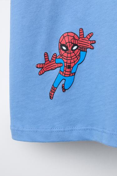 SPIDER-MAN © MARVEL PRINTED T-SHIRT - Light blue by Zara - Image 3