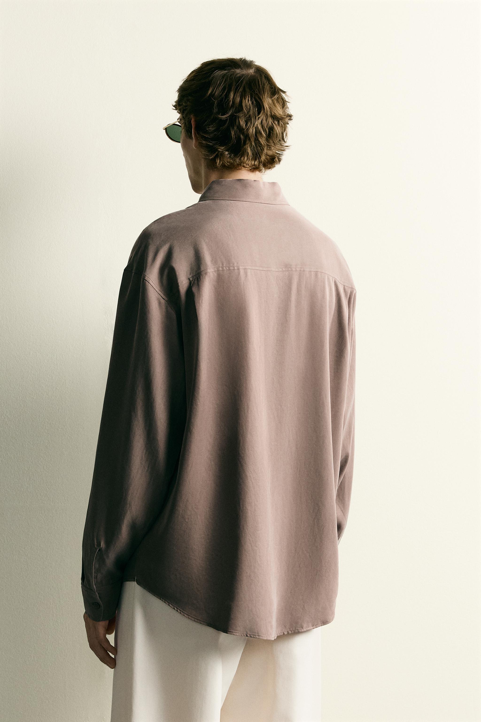 CHEMISE FLUIDE COUPE DÉCONTRACTÉE