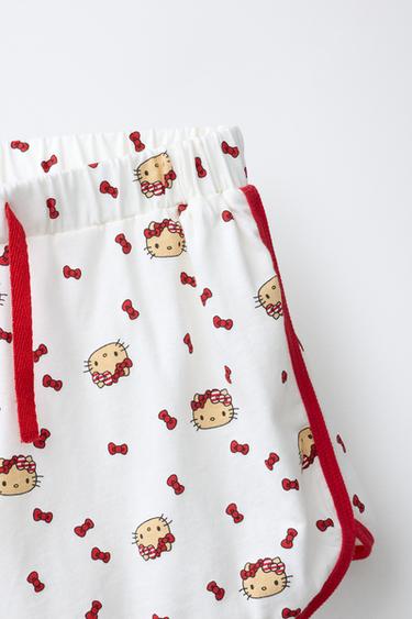 6-14 YEARS / HELLO KITTY © SANRIO PYJAMAS - White / Red by Zara