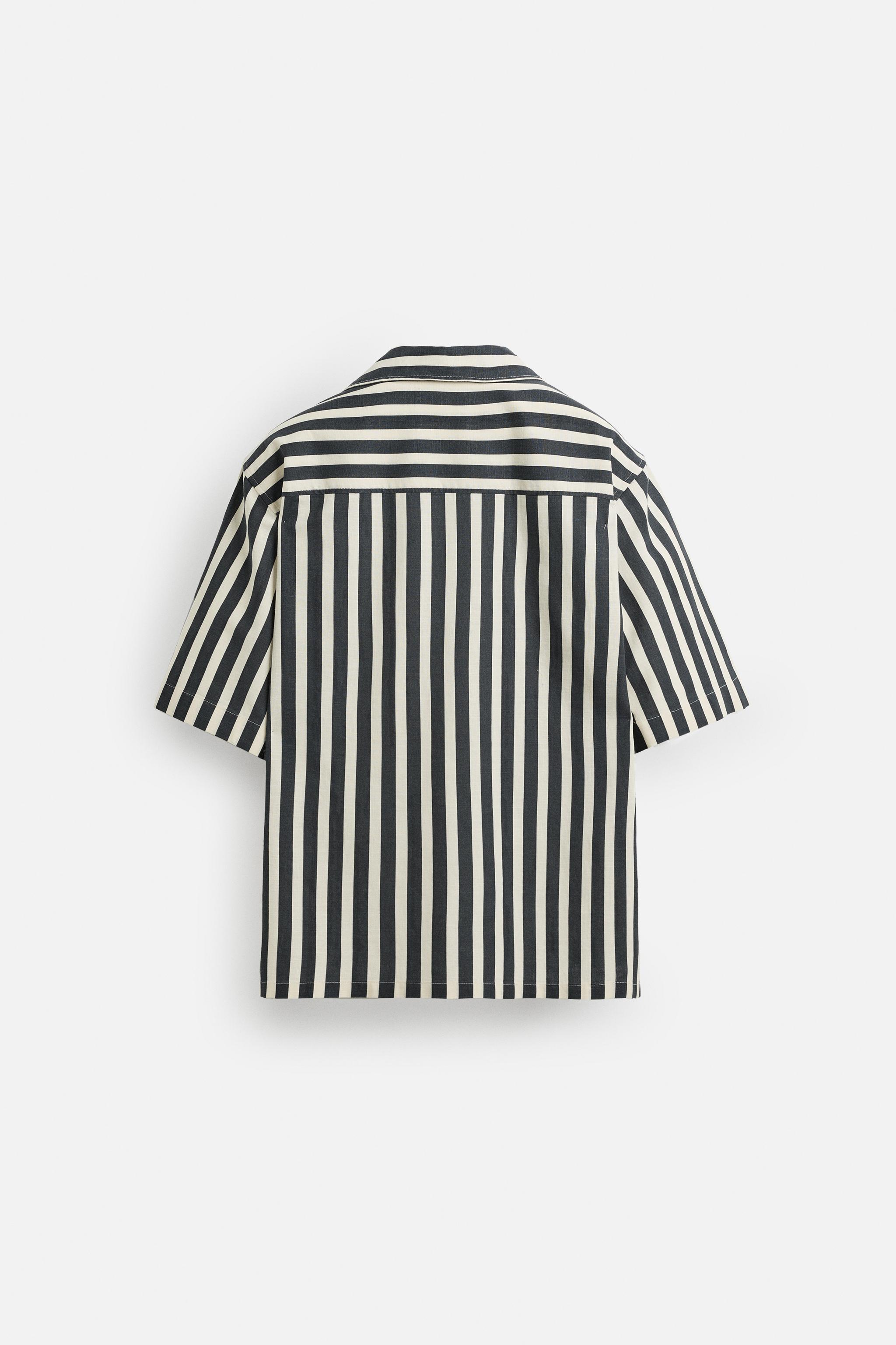 CHEMISE STRUCTURÉE À RAYURES